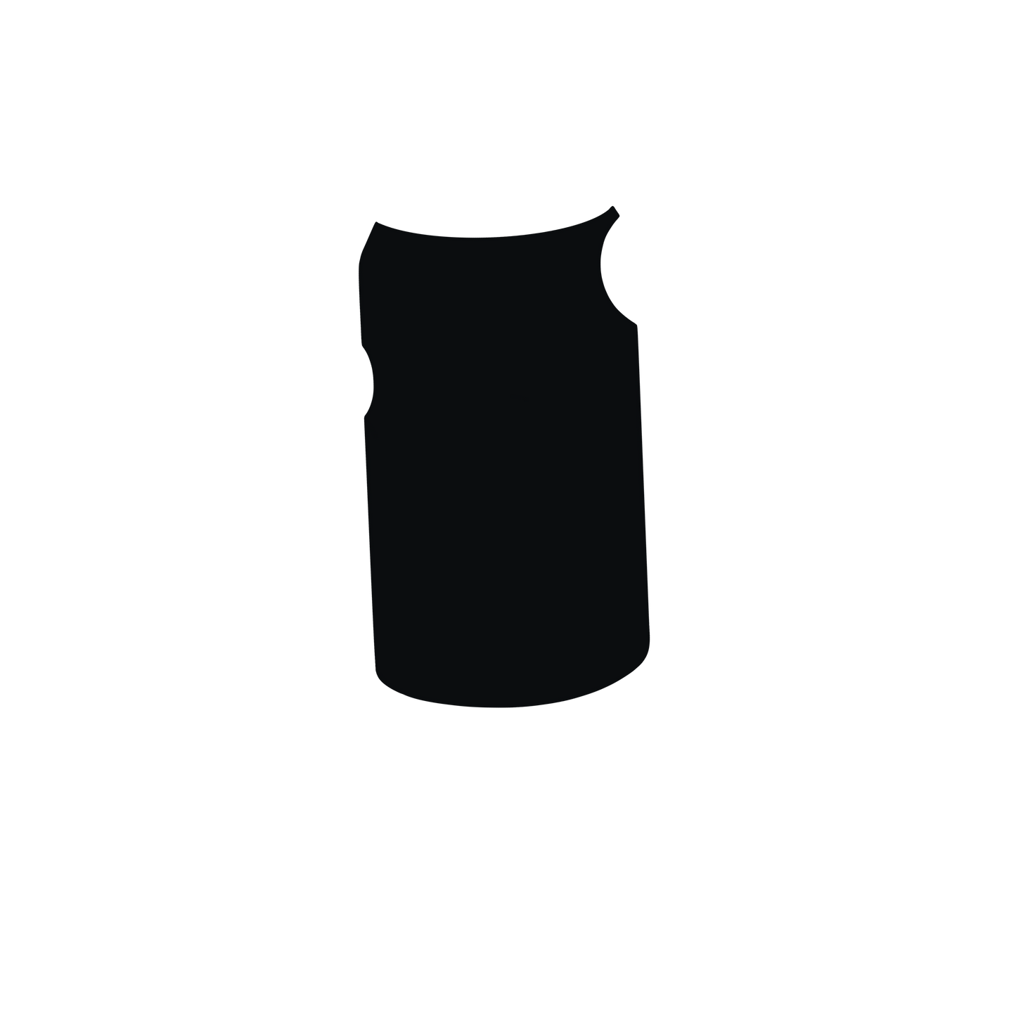 Ghost holding Can Cardstock PNG