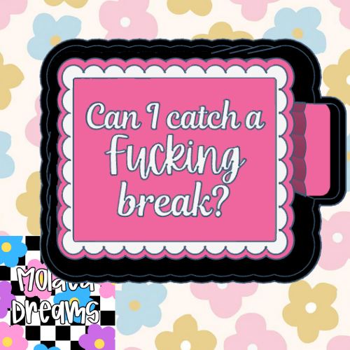 Can i catch a fucking break?